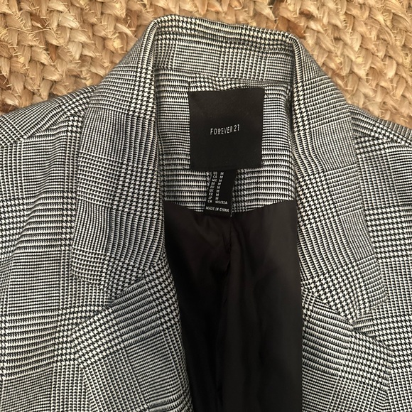 PLAID BLAZER - Picture 3 of 6